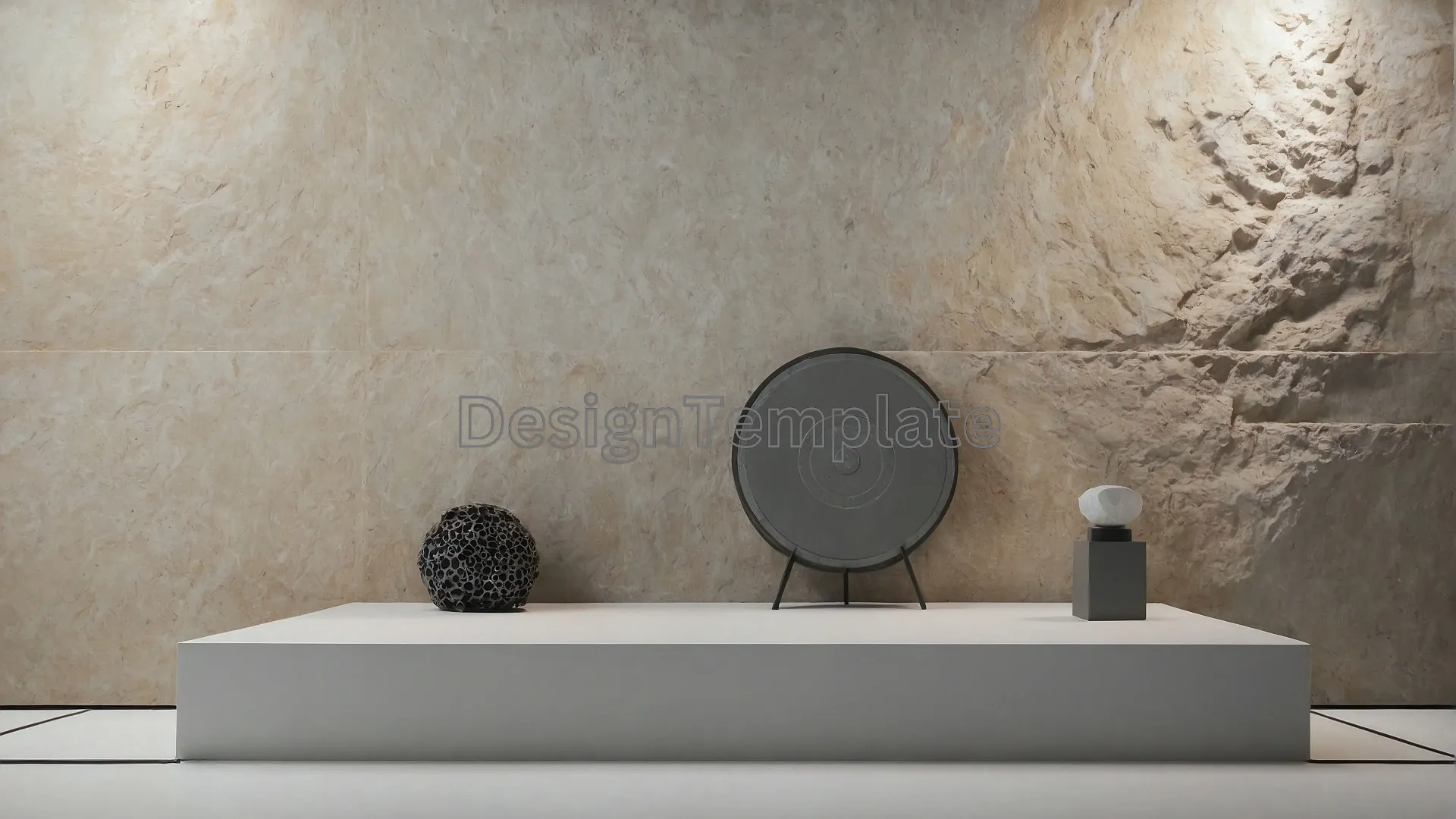Modern Shelf Stone Texture Background image
